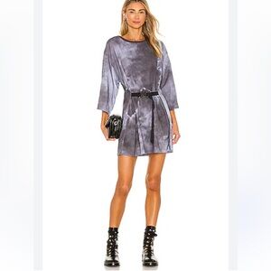 Revolve Lovers and Friends belted T-Shirt Dress
